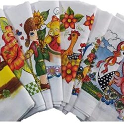 COPA PÉ DE GALINHA ESTAMPADO DALTÊXTIL 43cm x 71cm