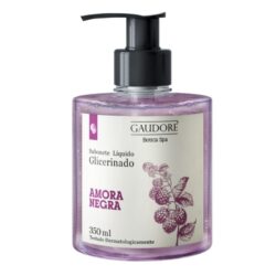 REFIL SABONETE LÍQUIDO AMORA NEGRA GAUDORE 350ml