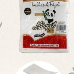 PAPEL TOALHA INTERFOLHA LUXO NATUPEL 1000 FOLHAS
