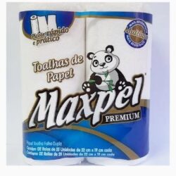 TOALHA DE PAPEL FOLHA DUPLA MAXPEL PREMIUM
