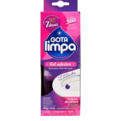 GEL ADESIVO APLICADOR + REFIL LAVANDA GOTA LIMPA 41g