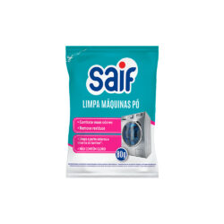 LIMPA MÁQUINAS DE LAVAR ROUPAS PÓ SAIF 80g