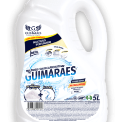 MULTIUSO COM BICARBONATO E ÁLCOOL GUIMARÃES 5 LITROS (REFIL)