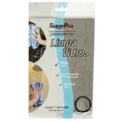 PANO MICROFIBRA LIMPA VIDROS SUPERPRO 60cm x 40cm