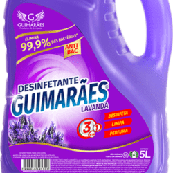 DESINFETANTE LAVANDA GUIMARÃES 5 LITROS