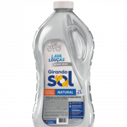 DETERGENTE LAVA LOUÇAS NATURAL GIRANDO SOL 2 LITROS
