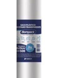 BOBINA SACOS PLÁSTICOS BOMPACK 2 LITROS 20cm x 28cm (500 unidades)