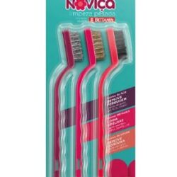 KIT DE ESCOVAS LIMPEZA PESADA NOVIÇA (3 unidades)