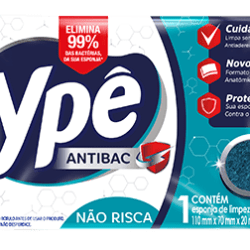 ESPONJA ANTIBAC NÃO RISCA YPÊ