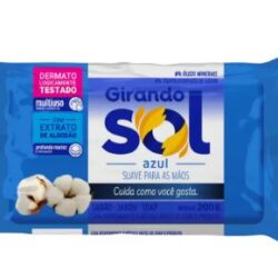 SABÃO EM BARRA AZUL GIRANDO SOL 200g
