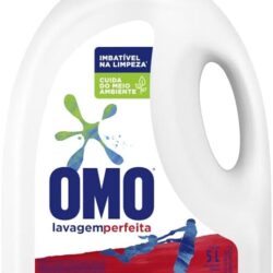 LAVA ROUPAS LÍQUIDO OMO LAVAGEM PERFEITA 5 LITROS