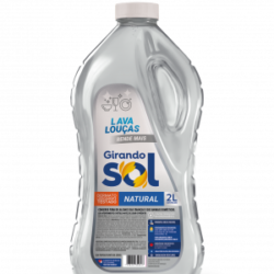 DETERGENTE LAVA LOUÇAS NATURAL GIRANDO SOL 2 LITROS