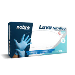 CAIXA LUVA NITRÍLICA AZUL NOBRE (Tamanho G)