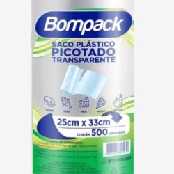 BOBINA SACOS PLÁSTICOS BOMPACK 3 LITROS 25cm x 33cm (500 unidades)