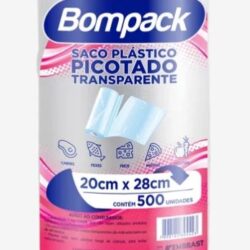 BOBINA SACOS PLÁSTICOS BOMPACK 2 LITROS 20cm x 28cm (500 unidades)