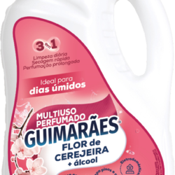 MULTIUSO PERFUMADO COM ÁLCOOL FLOR DE CEREJEIRA GUIMARÃES 5 LITROS