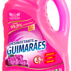 DESINFETANTE FLORAL GUIMARÃES 5 LITROS