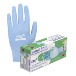 CAIXA LUVA NITRÍLICA AZUL SENSI SOFT (Tamanho P)