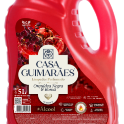 LIMPADOR PERFUMADO ROMANCE (Orquídea Negra e Romã) CASA GUIMARÃES 5 LITROS