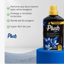 AMACIANTE DE ROUPAS COM INTENSIFICADOR DE PERFUME VERTIGO PLUSH UP 500ml