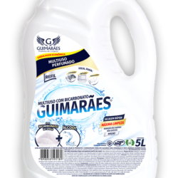 MULTIUSO COM BICARBONATO E ÁLCOOL GUIMARÃES 5 LITROS (REFIL)